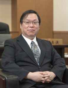 小笠原学長挨拶写真